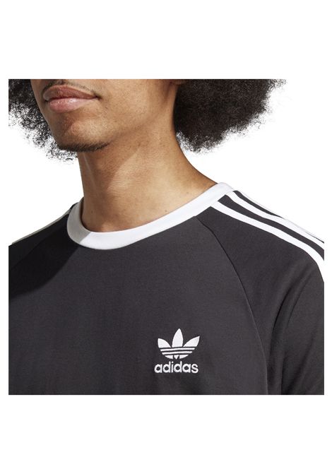 Adidas Adicolor Classics 3 Stripes T-shirt Black Men ADIDAS ORIGINALS | T-shirt | IA4845-